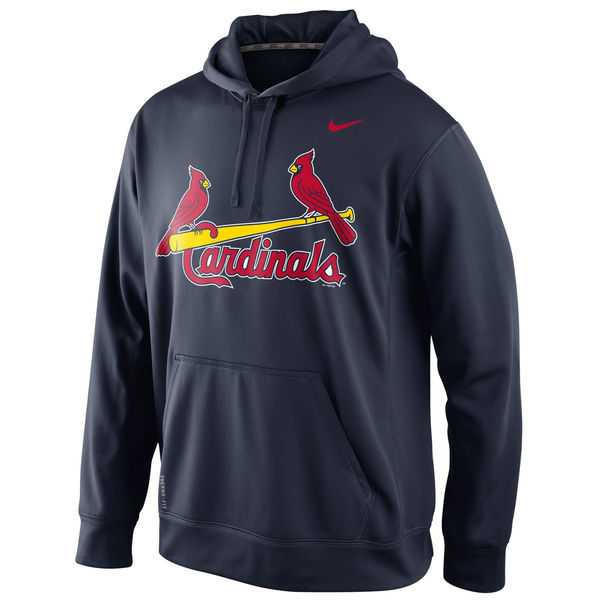 Men's St. Louis Cardinals Nike KO Wordmark Performance Hoodie - Navy Blue,We sell and wholesale Men's St. Louis Cardinals Nike KO Wordmark Performance Hoodie - Navy Blue on line form chian!